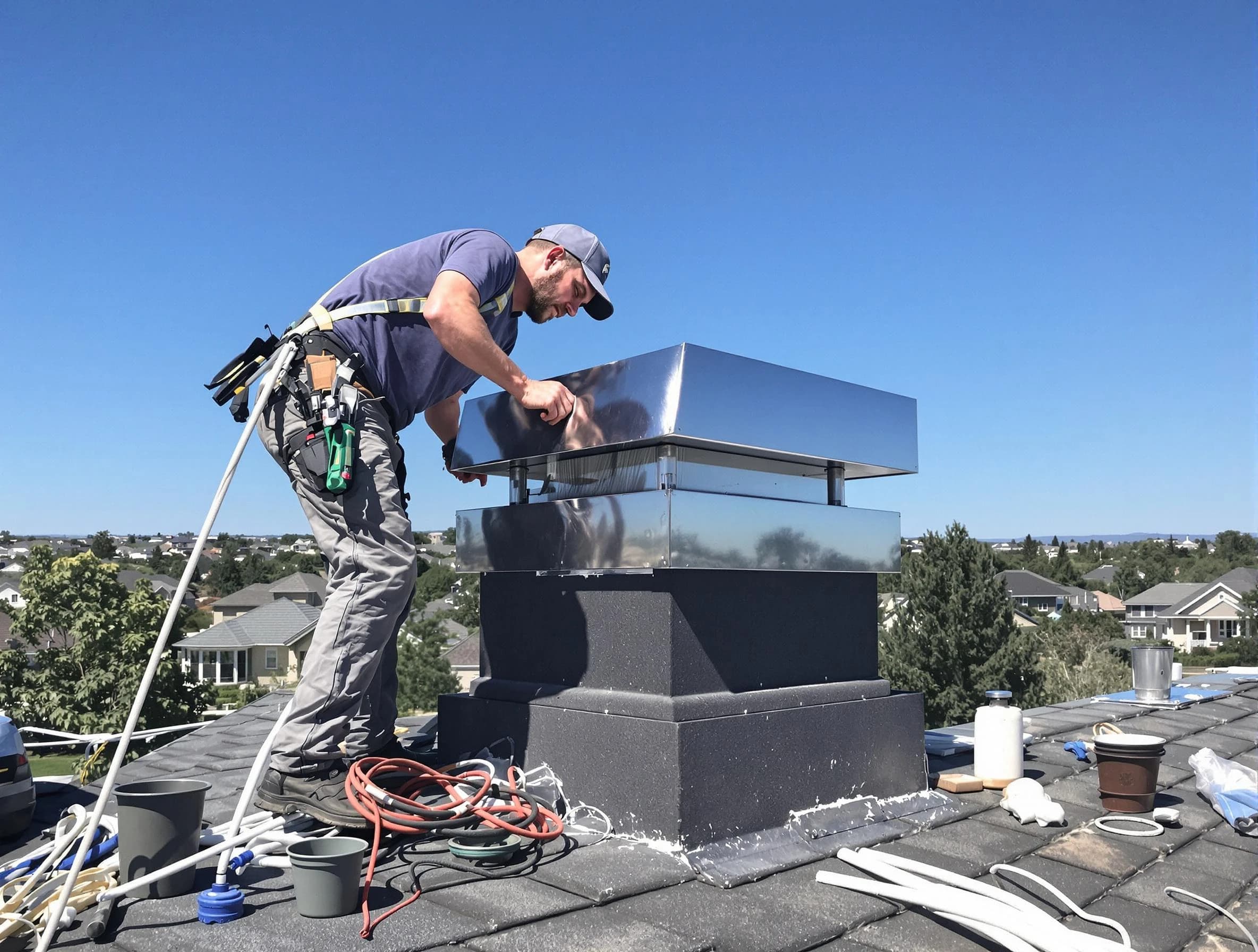 Chimney Cap Services service in Monessen, PA