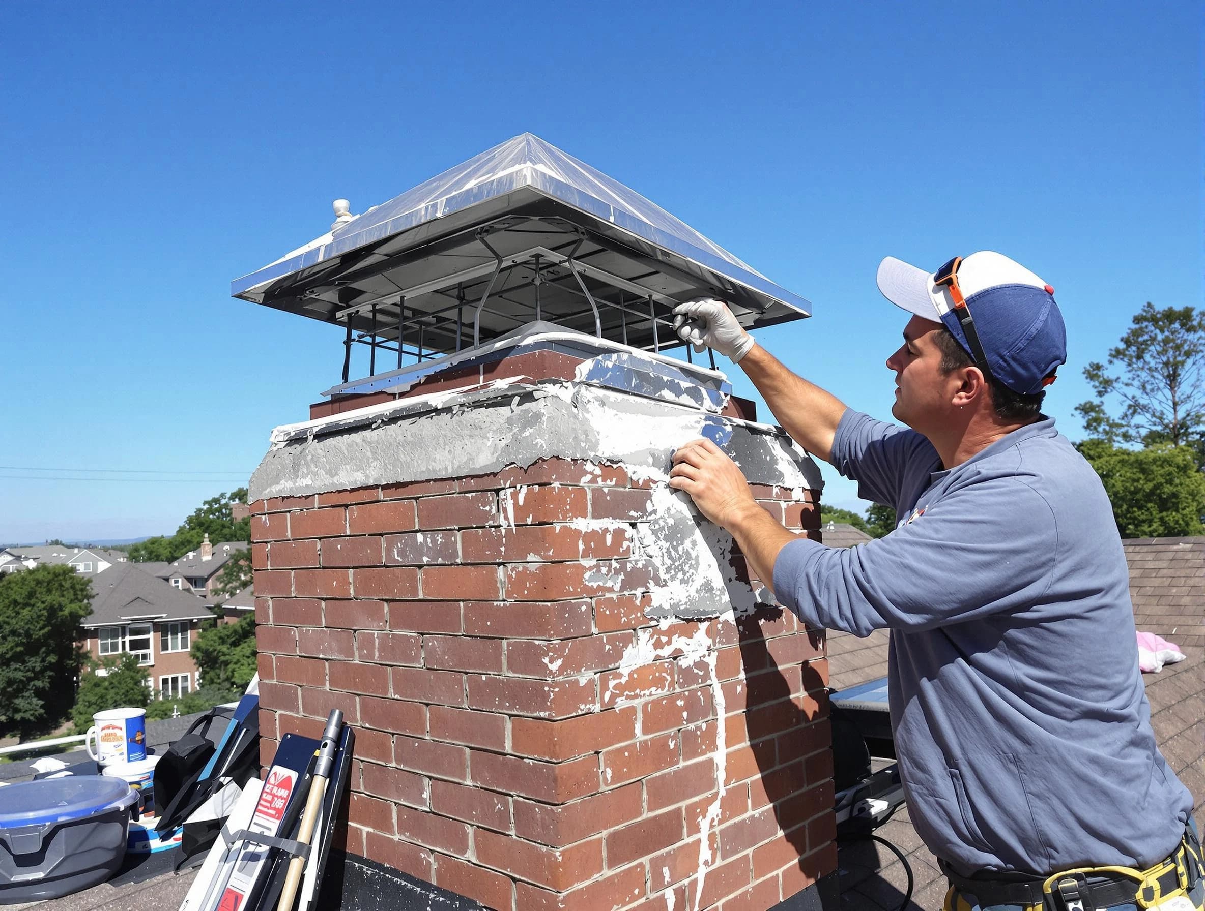 Chimney Crown Services service in Monessen, PA